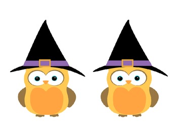 Preview of Halloween Owls