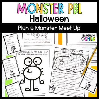 Preview of Halloween PBL | Plan a Monster Meet Up