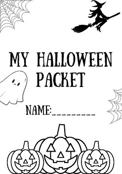 Preview of Halloween Packet