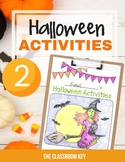 Halloween Activities Packet for 2nd Grade