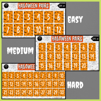 Halloween Pairs Matching Game for PowerPoint a Fun and Interactive ...
