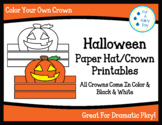 Halloween Paper Hat/Crown Printables