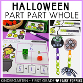 Halloween Part Part Whole Craft & Math Centers | Kindergar