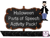 Halloween Parts of Speech Activity Pack