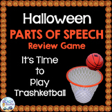Halloween Parts of Speech (Nouns, Verbs, Adjectives) Trash