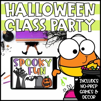 Preview of Halloween Party | Digital Halloween Games and Activities