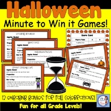 Halloween Party Games: Minute to Win it Style!