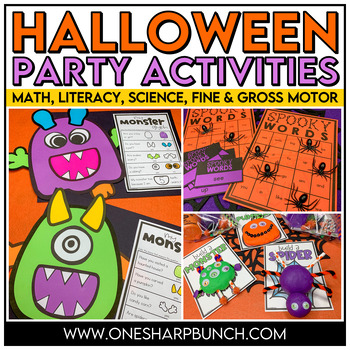 Preview of Halloween Party Games and Activities | Halloween Crafts | Halloween Activities