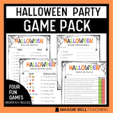 Halloween Party Games and Writing Activities for Upper Elementary