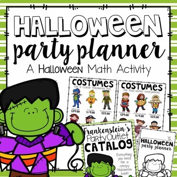 Preview of Halloween Math Activity {A Project Based Learning Activity}