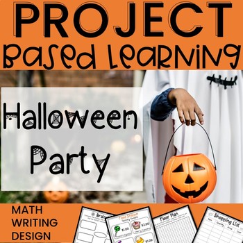 Preview of Project Based Learning Halloween Party PBL
