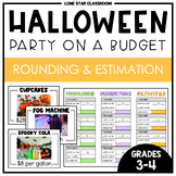 Halloween Party on a Budget - Rounding and Estimating - Gr