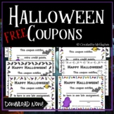 Halloween Passes | Extra Credit Coupon | Late Assignment P