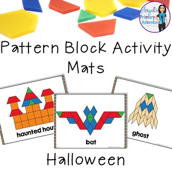 Halloween Pattern Block Mats By Angel S Primary Adventures