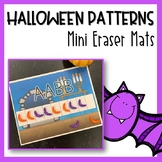 Halloween Pattern Mini Eraser Mats