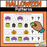 Halloween Patterns Activity, Math Center