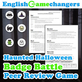 Halloween Peer Review Badge Battle Game: Any Level, Any Content