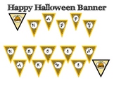 Halloween Pennant Banners