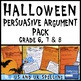 persuasive essay topics about halloween