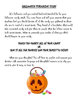 write an essay about halloween