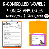 Halloween Phonics Activities for R-Controlled Vowels