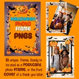 Halloween Photo Frames - Border Writing Paper - Card - Pos