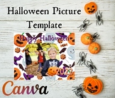 Halloween Picture Template | Template for Class Pictures |