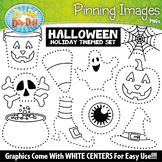 Halloween Pinning Images Clipart {Zip-A-Dee-Doo-Dah Designs}