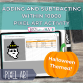 Halloween Pixel Art - Add & Subtract with 10000 Self Corre