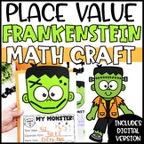 Halloween Place Value Activity | Frankenstein Place Value 
