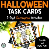 Halloween Place Value Decomposing Numbers to 100 Printable