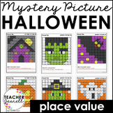 Halloween Place Value Mystery Picture | Halloween Math