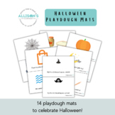 Freebie! Halloween Playdough Mats