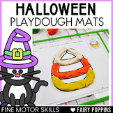 Halloween Playdough Mats | October Fine Motor Tubs