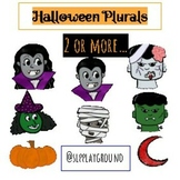 Halloween Plurals- Presentation and Visuals