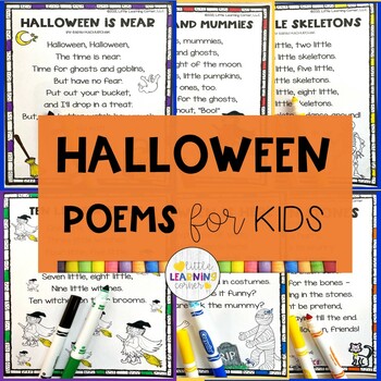 Preview of Halloween Poems for Kids