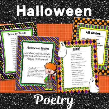 Preview of Halloween Poetry