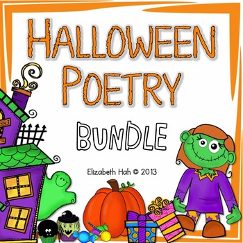 Preview of Halloween Poetry BUNDLE
