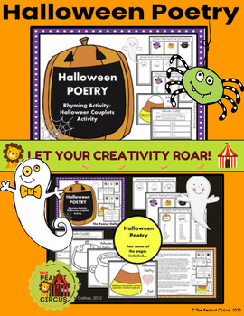 Free Halloween Activity - Halloween Poem Analysis Flip Book (Paper &  Digital)