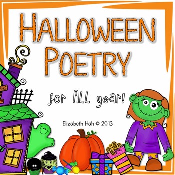 Preview of Halloween Poetry: for all year