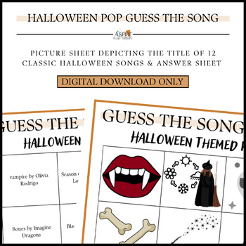 Preview of Halloween Pop - Guess the Song Title