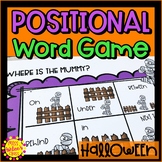 Halloween Positional Word Game | Mummy | Special Education