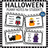 Halloween Positive Notes for Students