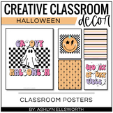 Halloween Posters Classroom Decor