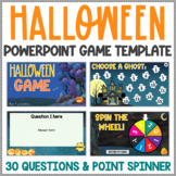 Halloween PowerPoint Game Template - Editable Review Game 