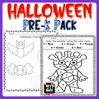 Preview of Halloween Pre-K Pack | Preschool & Pre-K Halloween October Month Packet