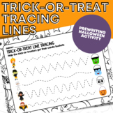 Halloween Pre-writing Tracing Activity