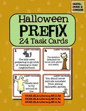 Halloween Prefix Task Cards!