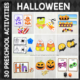 Halloween Preschool/ Kindergarten Unit - Math and Literacy