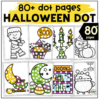 Halloween Dot Markers Activity for Kids Graphic by AzYou